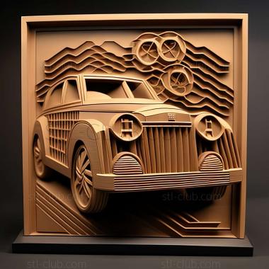 3D мадэль Audi Rosemeyer (STL)